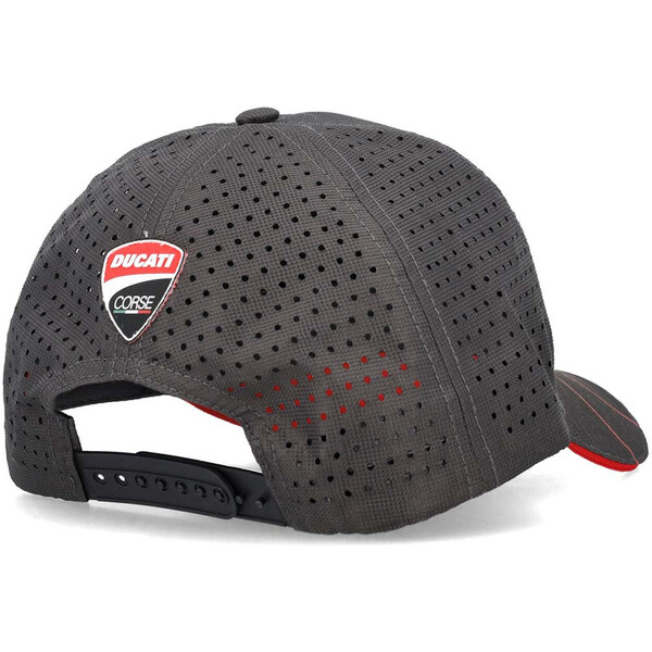 ducati racing - Casquette baseball Corse Technical Anthracite / Rouge