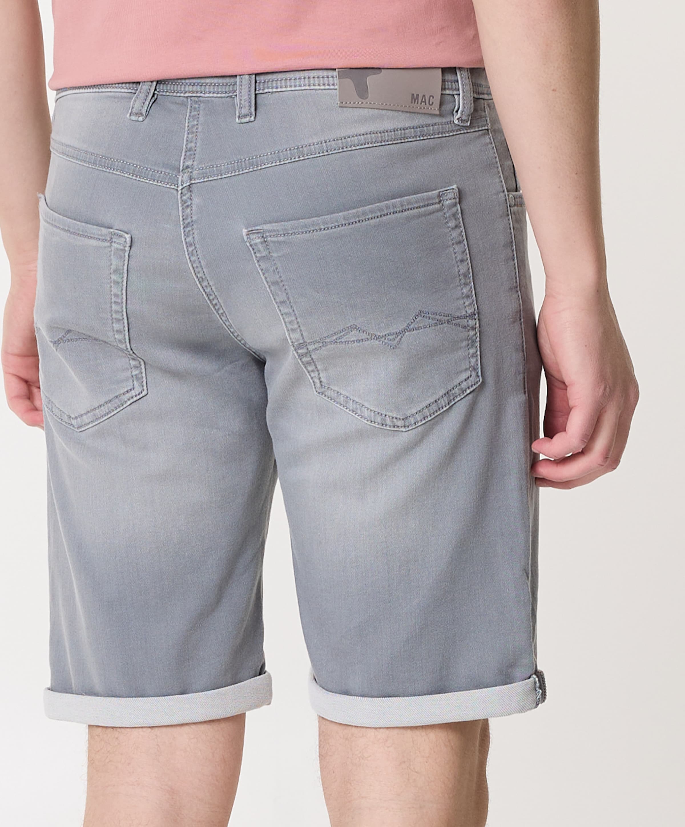 MAC Jogn Bermuda heren korte broek grijs
