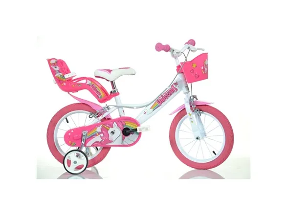 Dino Bikes 144R-UN, City bike, Børn, Hunstik, Stående, 35,6 cm (14