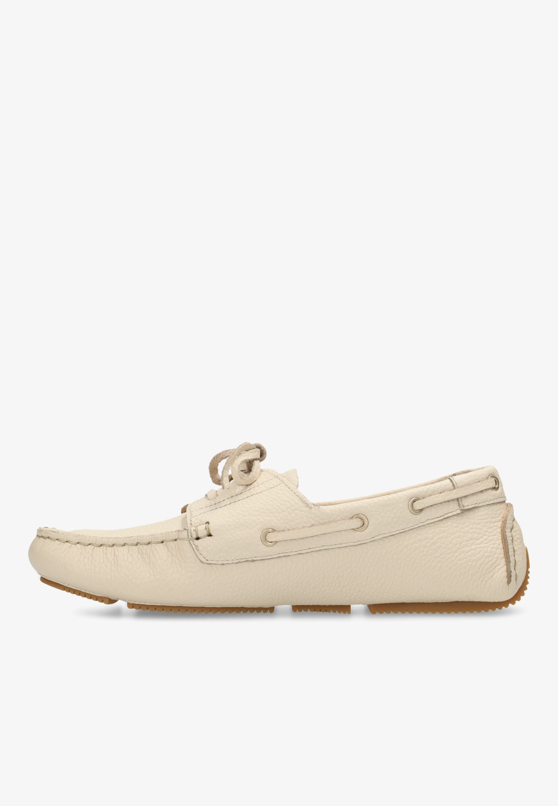 BILLY BOATY MOCASSIN Leather White