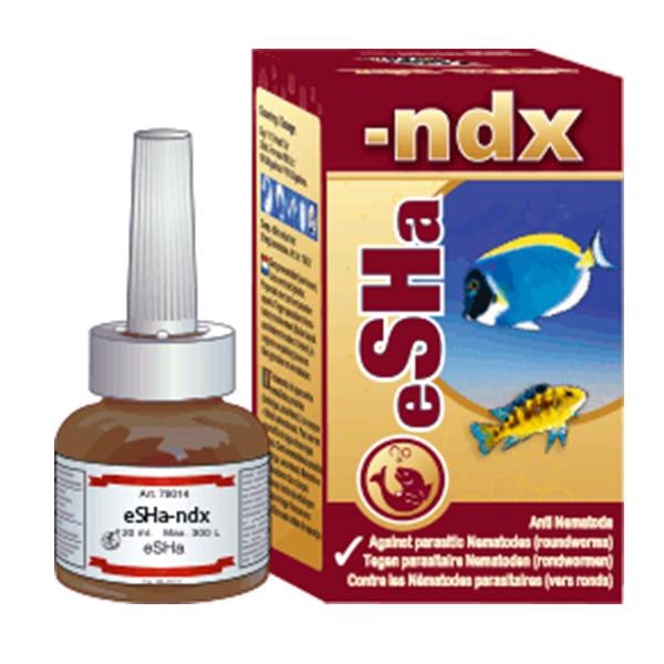 Esha -Ndx | Rondwormen medicatie siervissen