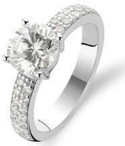 TI SENTO Milano Ring - Gerhodineerd Sterling Zilver - Zilver