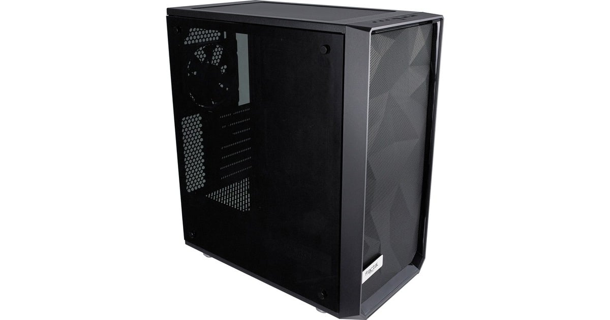 Fractal DesignMeshify C midi tower behuizing  (Zwart | 2x USB-A | Tempered Glass)