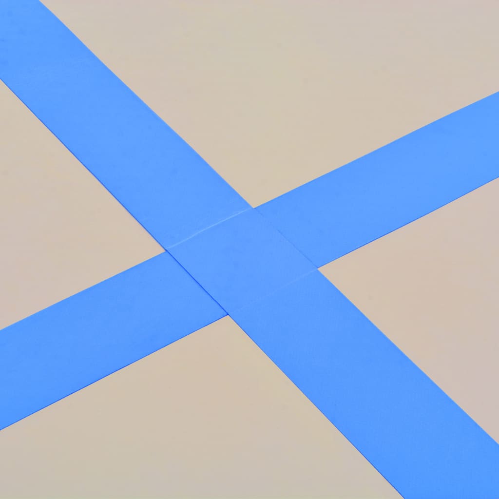 Colchonete inflável de ginástica Vidaxl com bomba, 400x100x10 cm