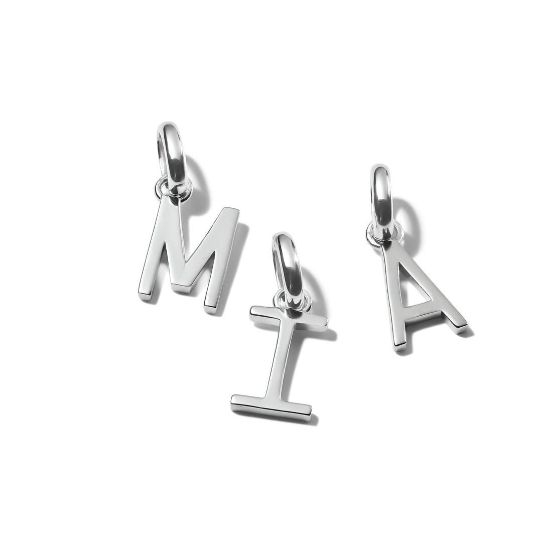 Thomas Sabo Charm-Anhänger Buchstabe A Connect Silber