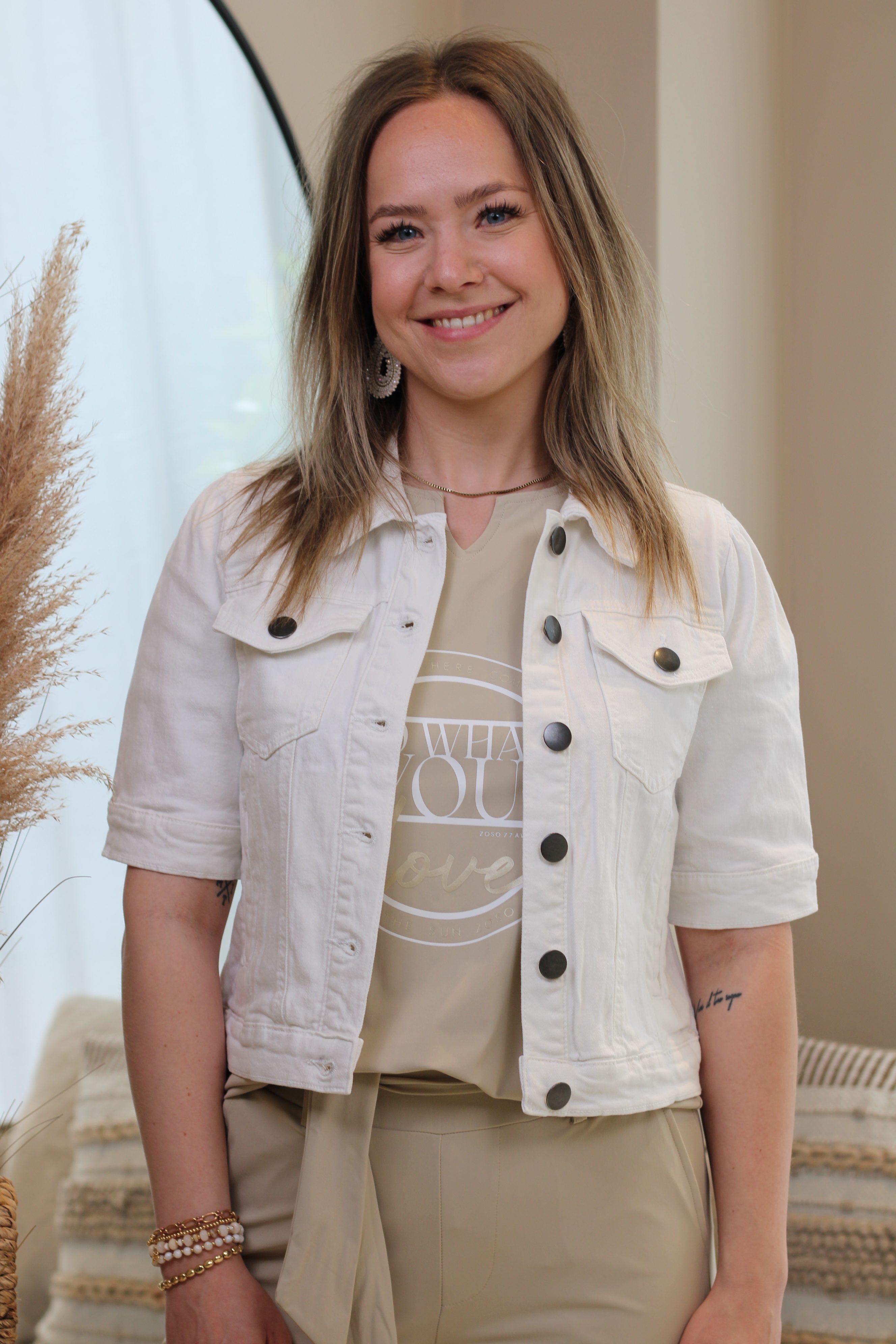 Culture - Deva Ami Jacket - Spring Gardenia
