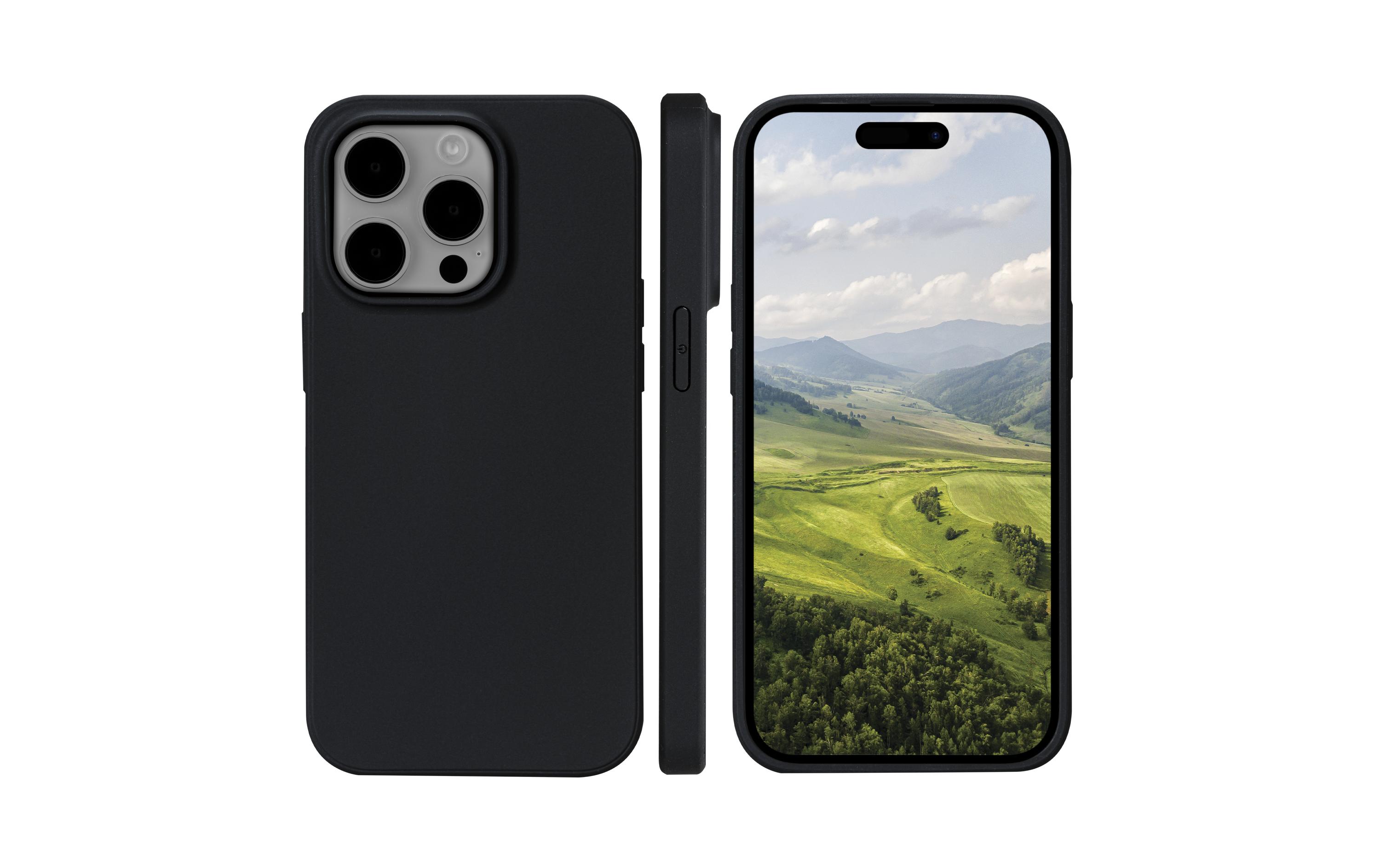 Back Cover Greenland iPhone 15 Pro Max Night BlackSchutzhülle für das Apple iPhone 15 Pro Max