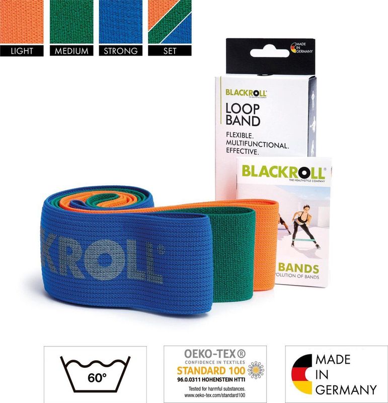 BLACKROLL® - Loopband - Exercise Bands - 32 cm - Natuurlijke Rubber