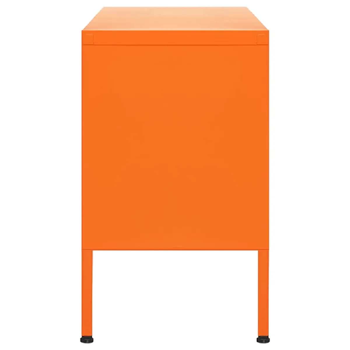 vidaXL Meuble TV Orange 105x35x50 cm