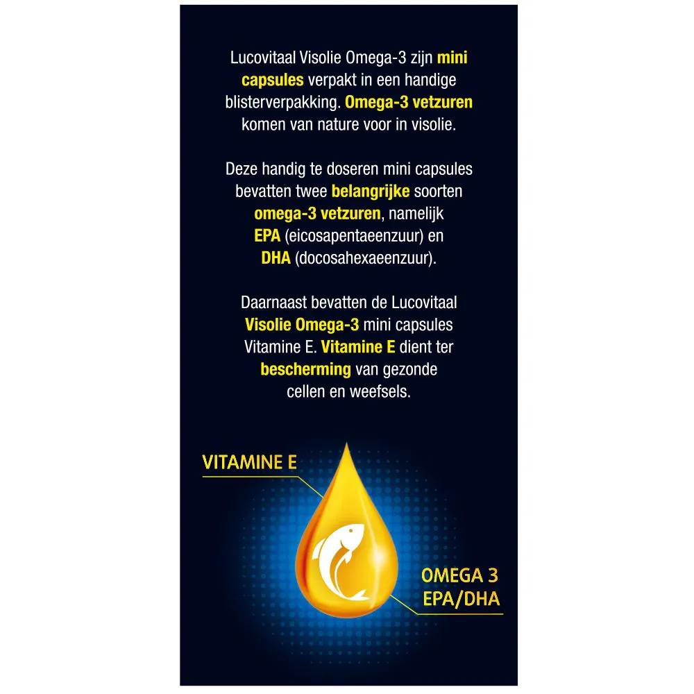 Visolie Omega 3 mini softgels