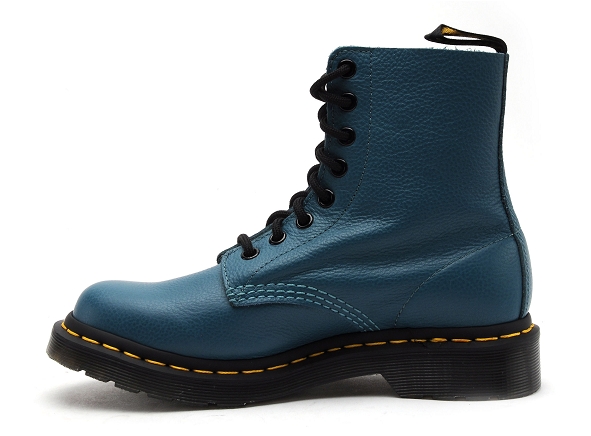Dr martens boots bottine plates femme pascal virginia vert