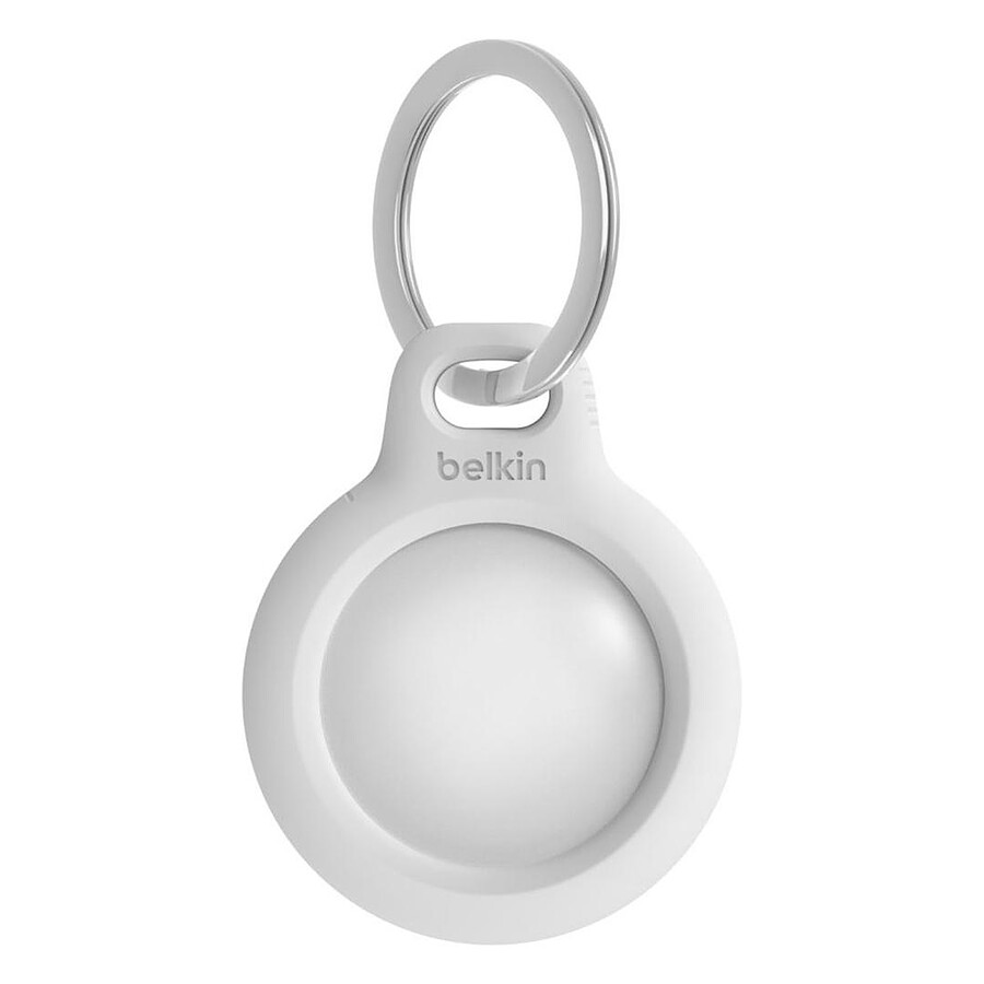 Belkin Protection Airtag avec anneau - Blanc