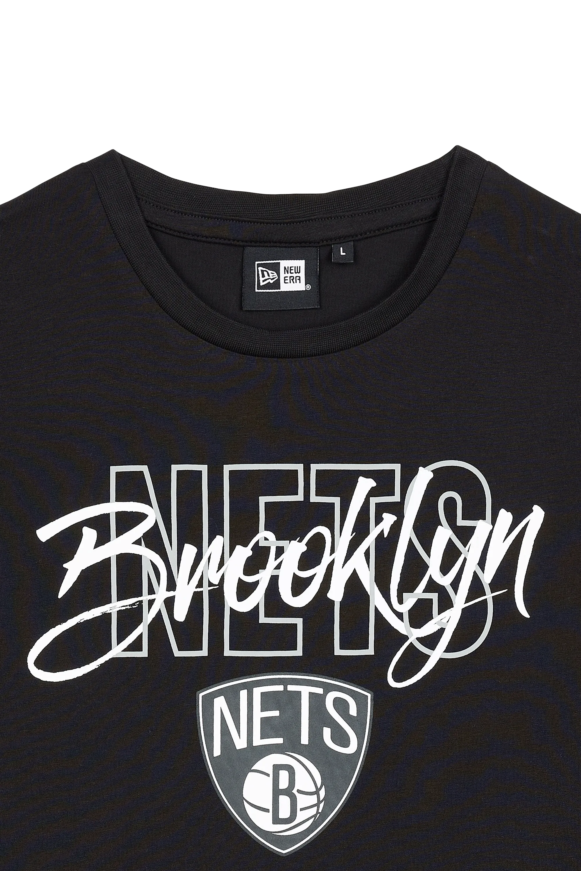 NEW ERA T-SHIRT SCRIPT BRONET Noir