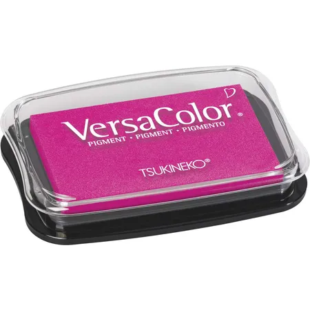 Knorr Prandell VersaColor Pigment Stempelkissen, himbeere, 10 x 6 cm