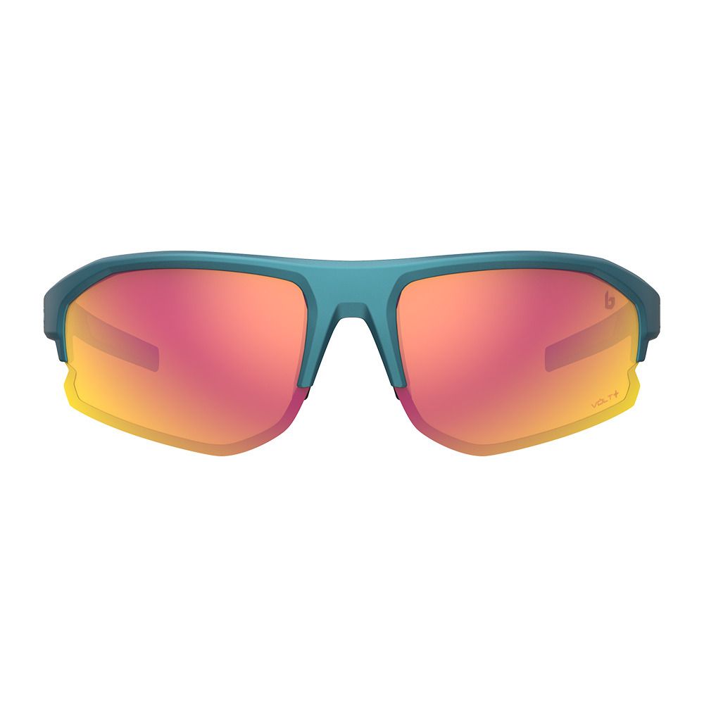 Bolle BOLT 2.0 - Lunettes de soleil polarisés creator teal metallic/volt+ ruby