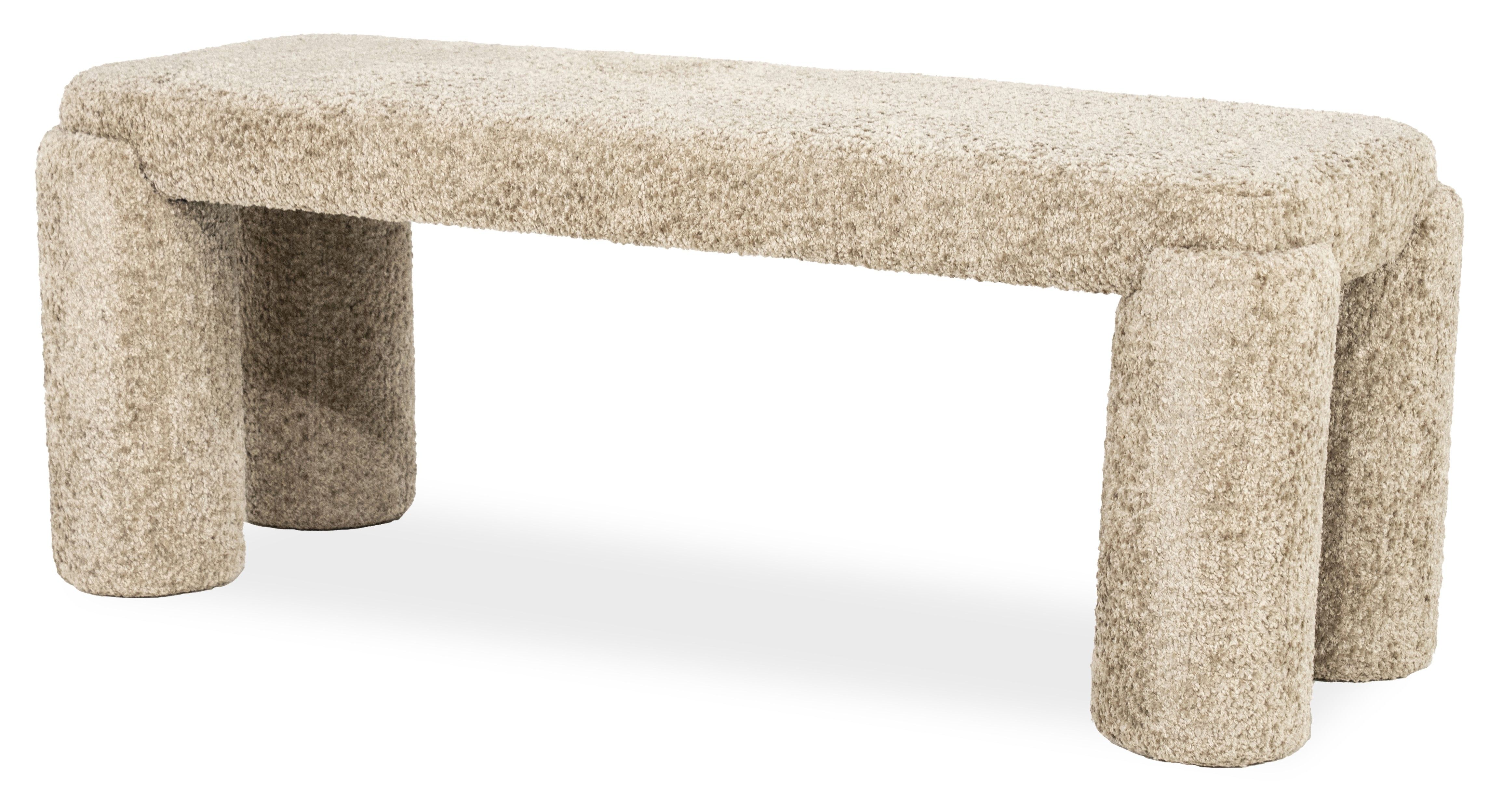 Halbank Taupe 250368 Omla B119 x D44 x H47 cm