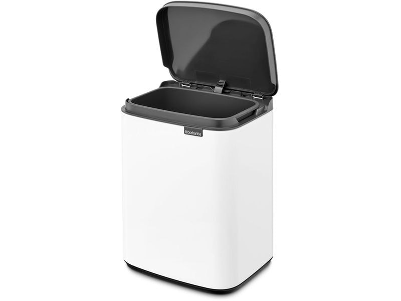 Brabantia Kosmetikeimer Bo Waste Bin 4 l, Weiss Mülleimer