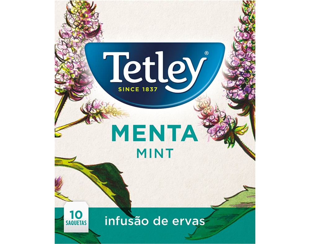 INFUSÃO TETLEY MENTA 10 SAQUETAS