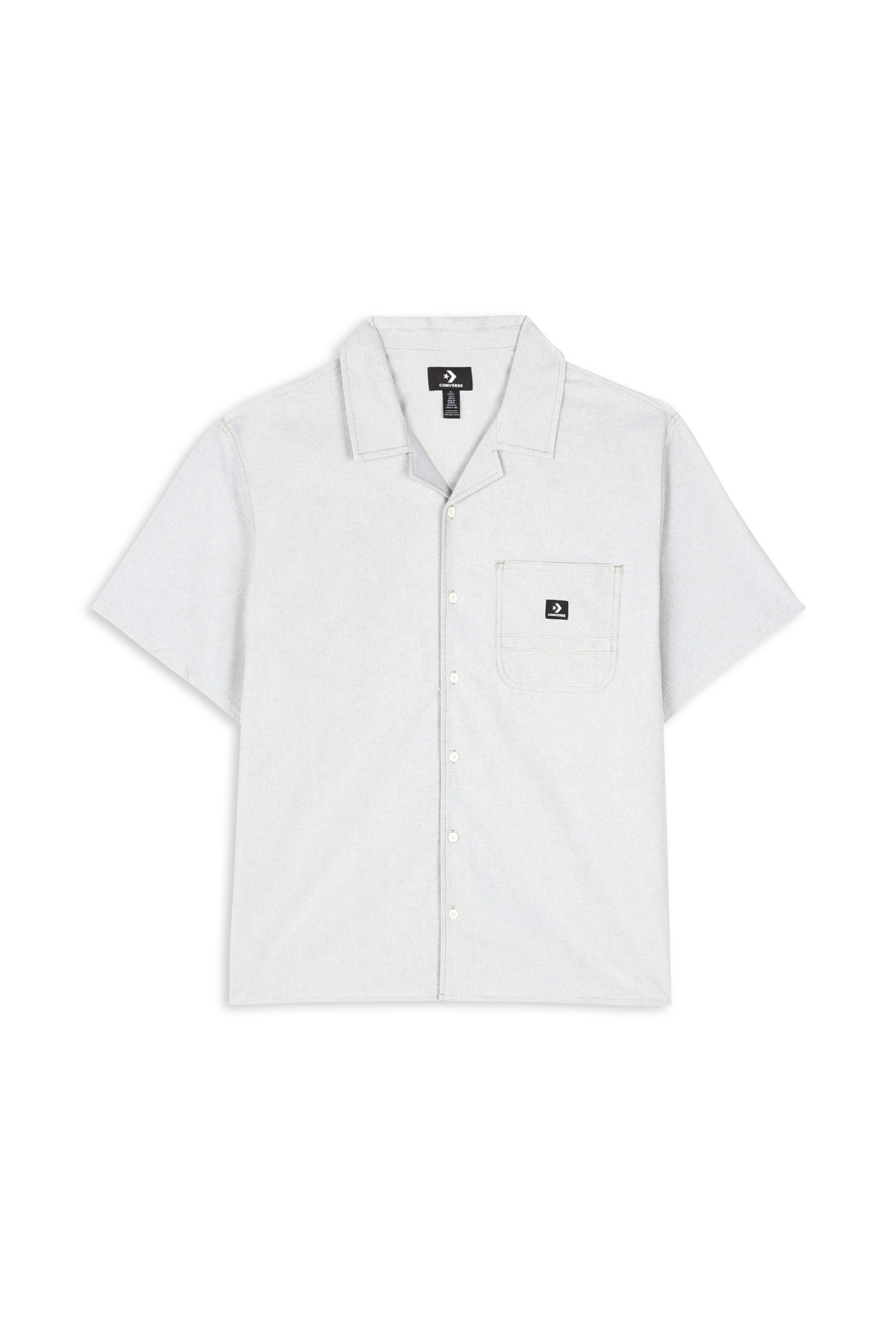 CONVERSE chemise Skate Woven Vert