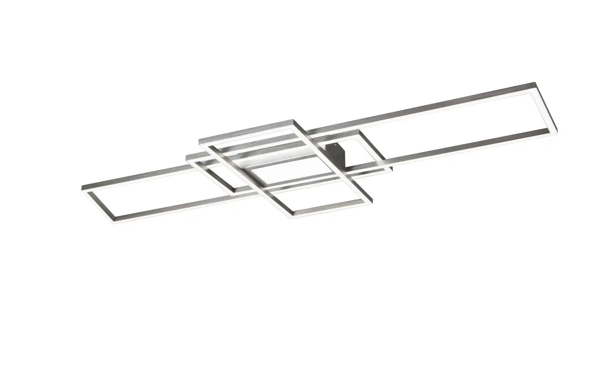 Trio LED-Deckenleuchte, Nickel-matt/silberfarben