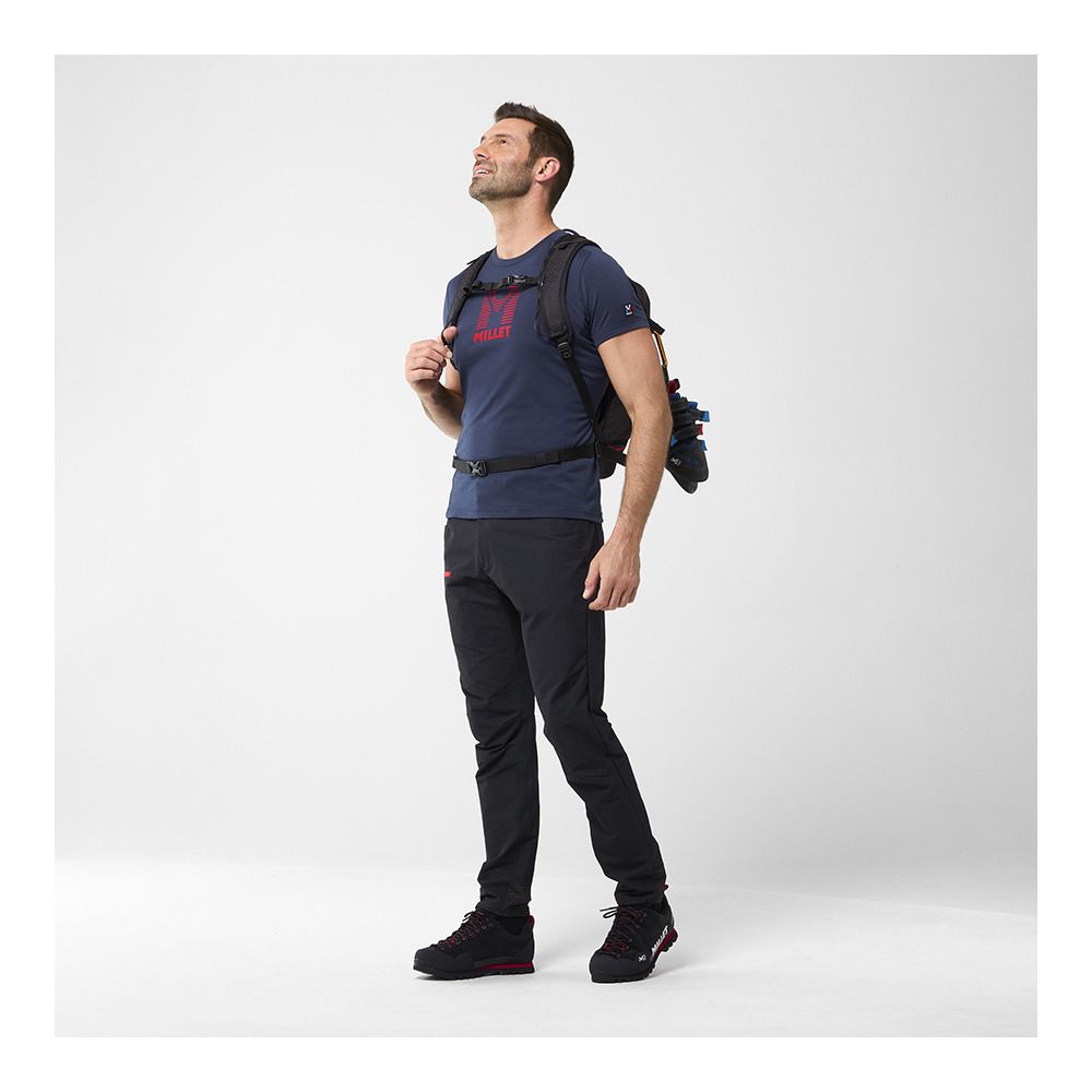 Millet TRILOGY WOOL STRIPES - Maillot Homme saphir