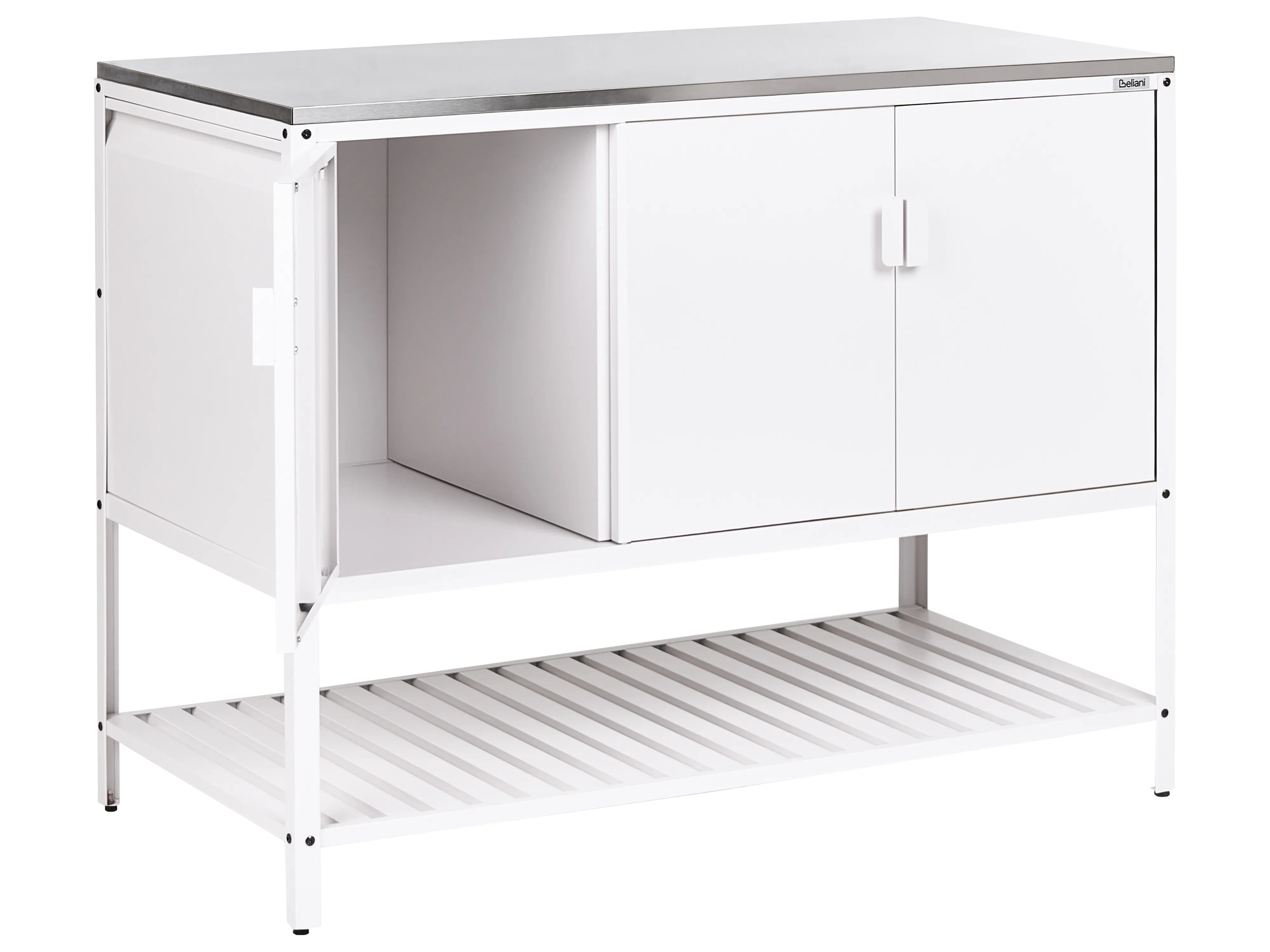 Tuin keukenkast MAENZA Metaal Wit
