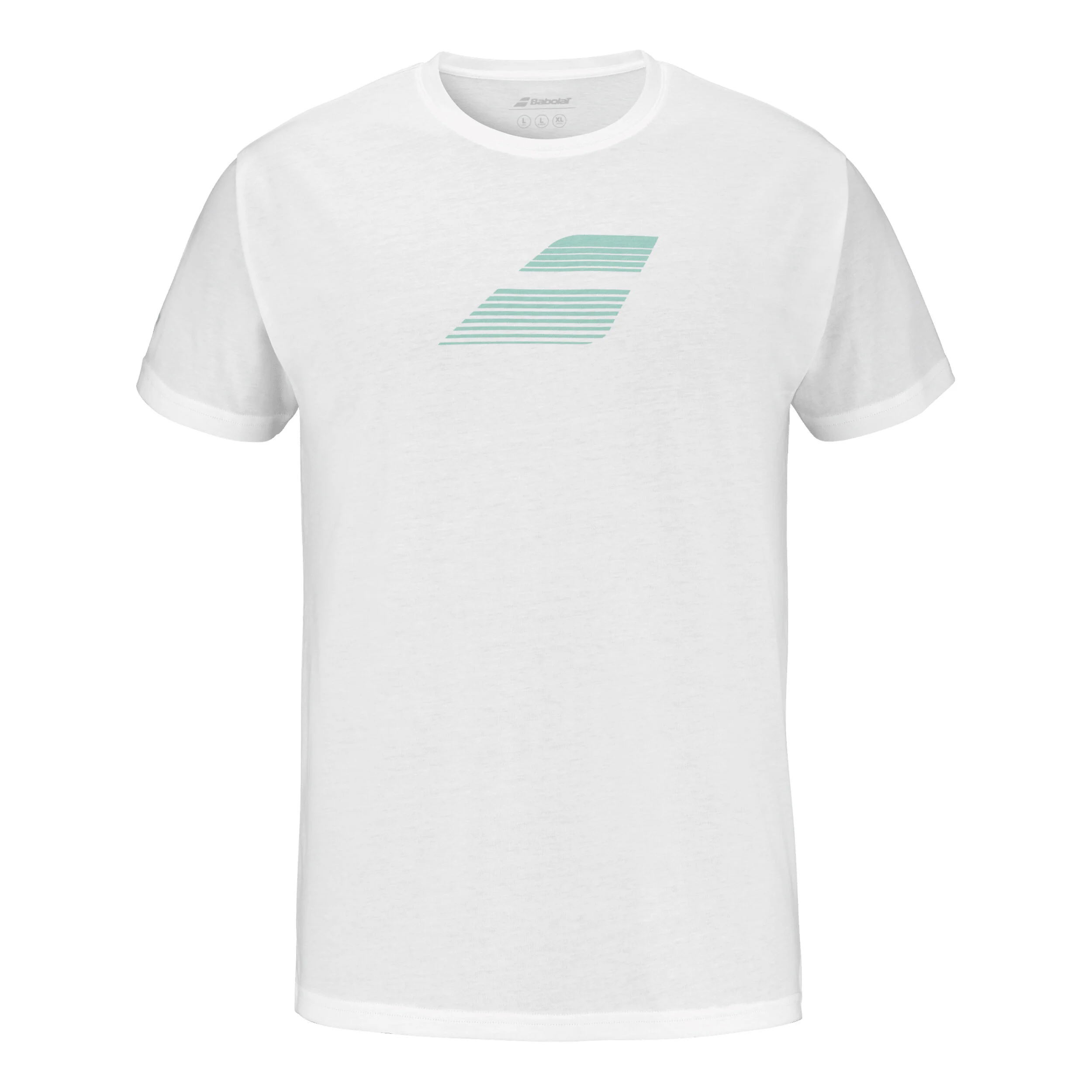 Babolat Exercise Big Flag T-shirt Hommes - Blanc