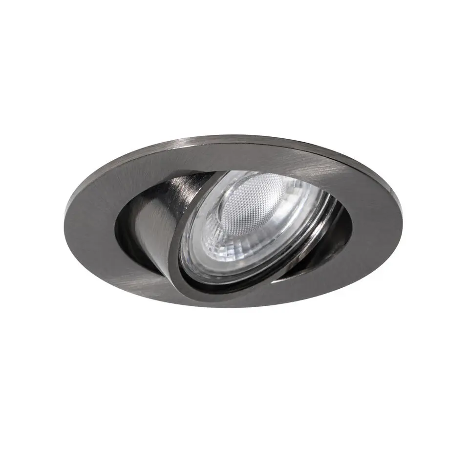 Qazqa inbouwspots cisco gunmetal gu10