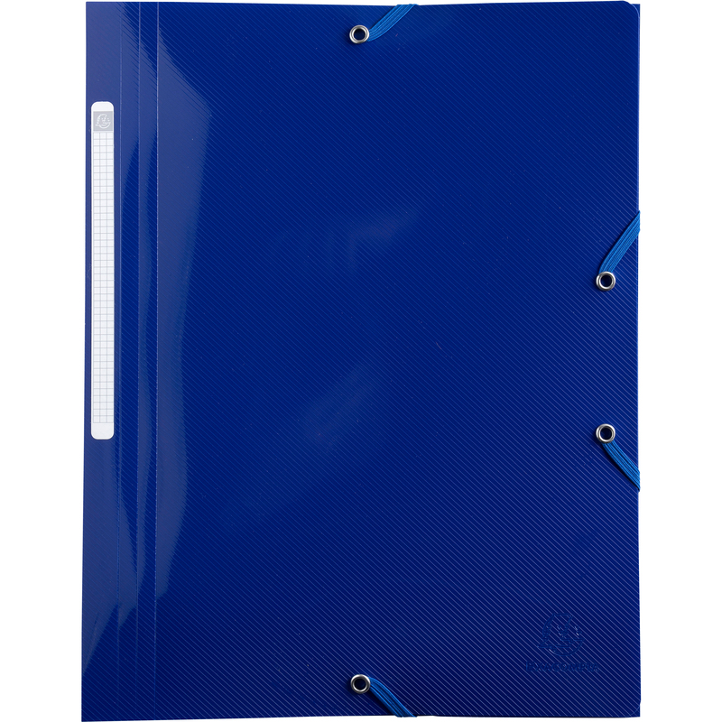 Exacompta Gummibandmappe Bee Blue, A4, marineblau