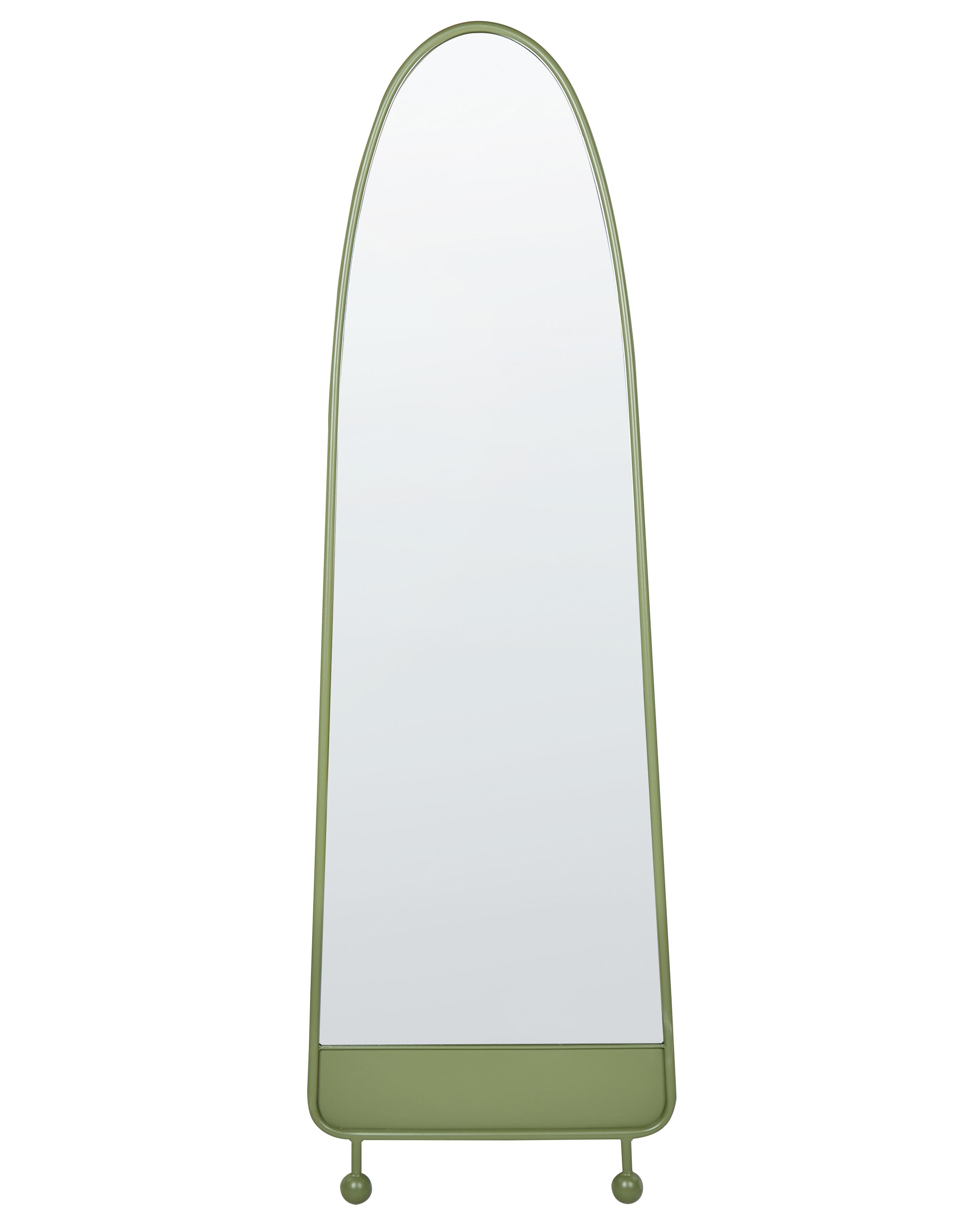 Wandspiegel PARNAY 45 cm 146 cm Metaal Olijfgroen