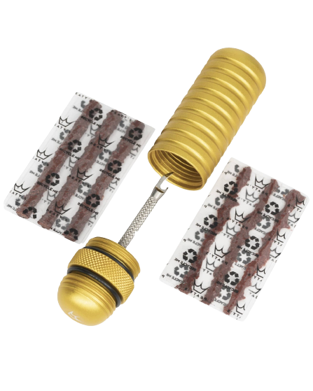 Peatys Holeshot Tubeless Plugger Kit Guld