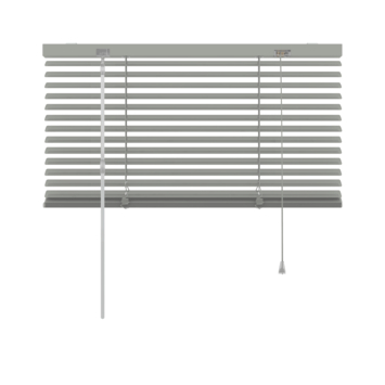 GAMMA aluminum jaloezie 25 mm donkergrijs (kleurnr. 202) 60x250 cm (bxh)