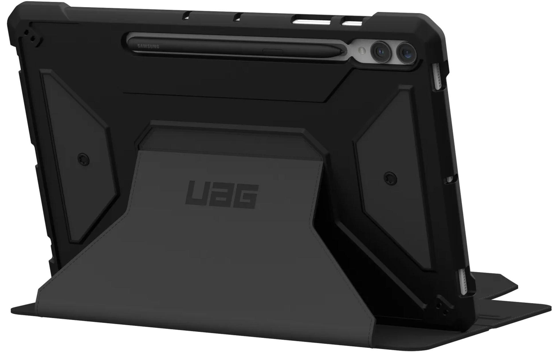 Tablet Book Cover Metropolis Galaxy Tab S9+ SchwatzLeichte Tablet-Schutzhülle mit effektiver Schutzfunktion für das Samsung Galaxy Tab S9+