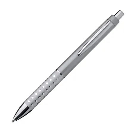 Macma Kugelschreiber Glitzer silber-grau, 10 Stück