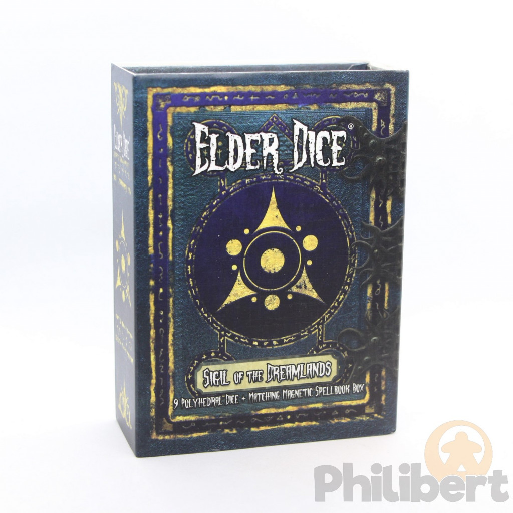 Set de 9 Dés JDR Elder Dice: Sigil of the Dreamlands (Kadathian Ice)