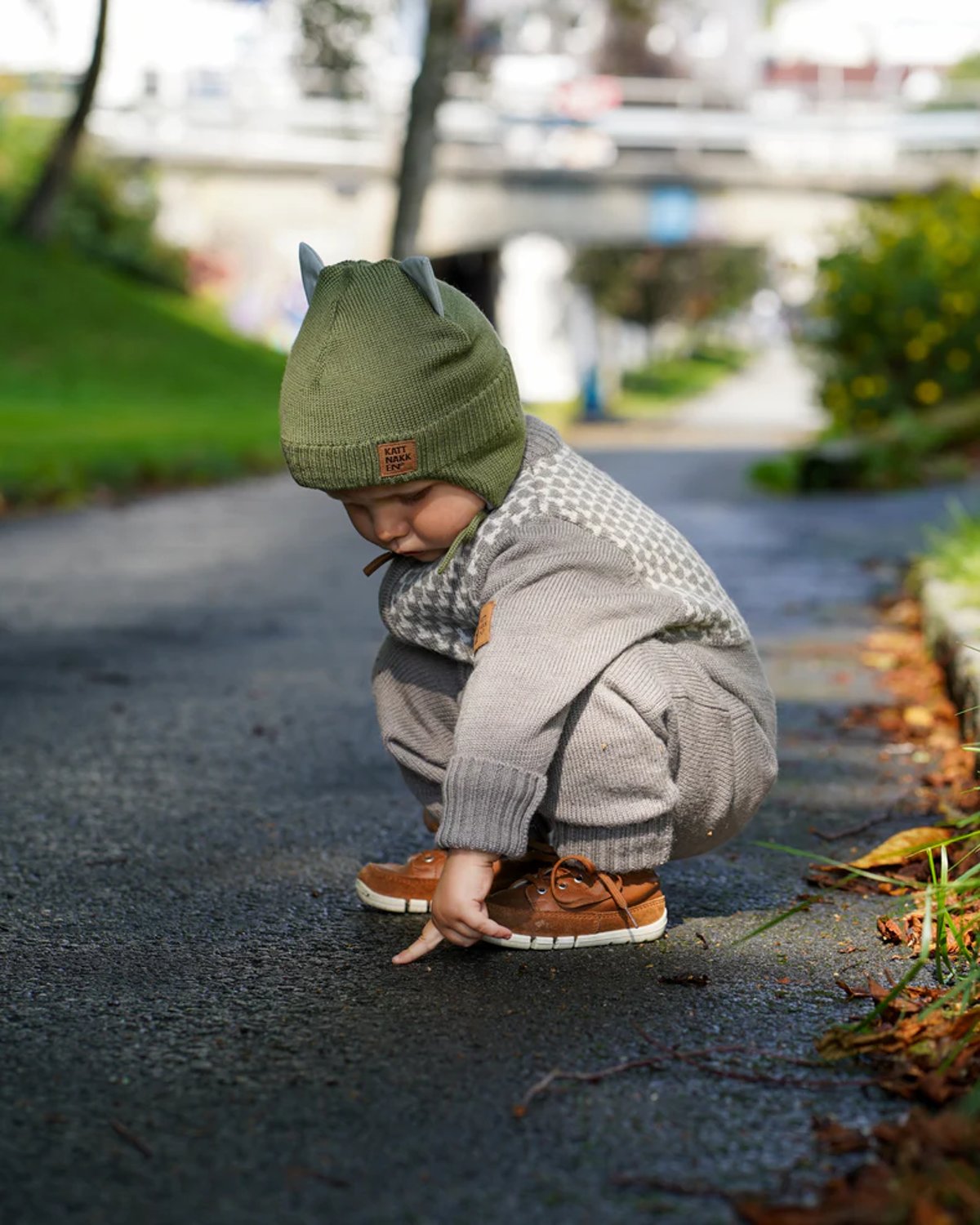 Babylue Ull m/ fleecefôr og vindstopper – Varm | 1-3år – 1-3 år