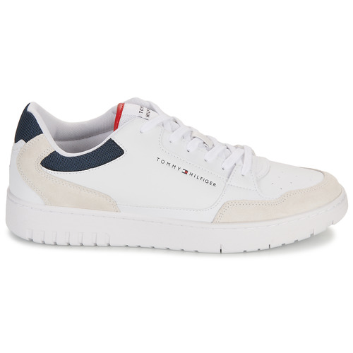 Tommy Hilfiger - TH BASKET CORE LTH MIX - Blanc