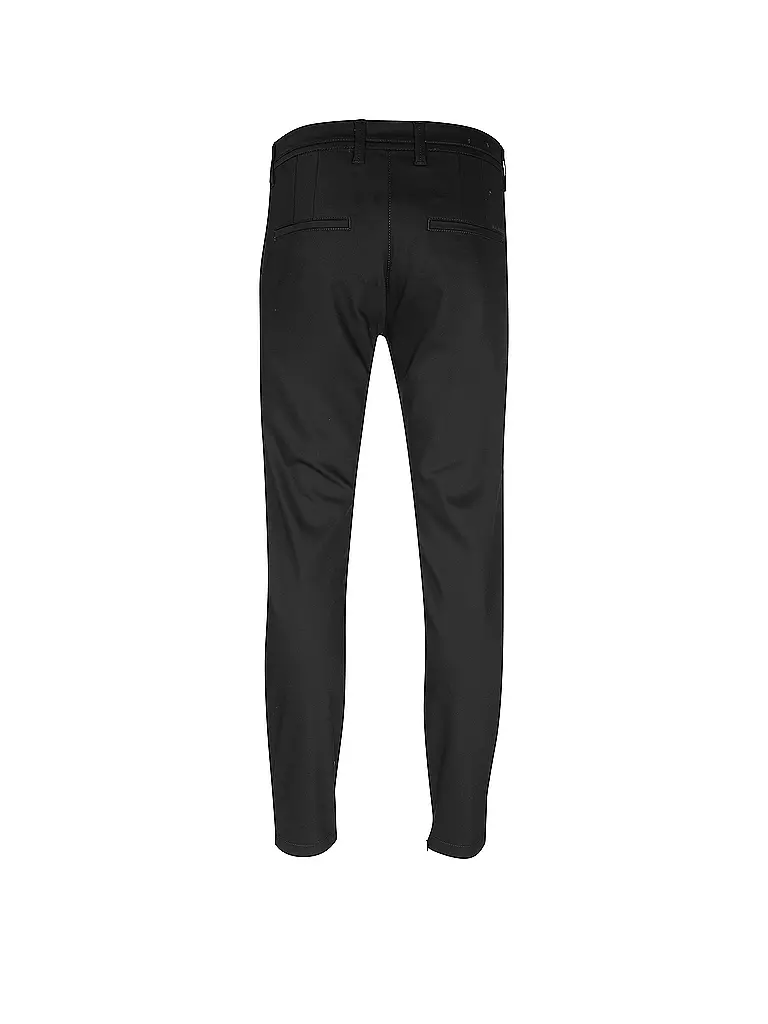 MAC Chino Griffin schwarz