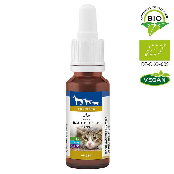 Bachblüten Tiere Tropfen Angst, 20 ml