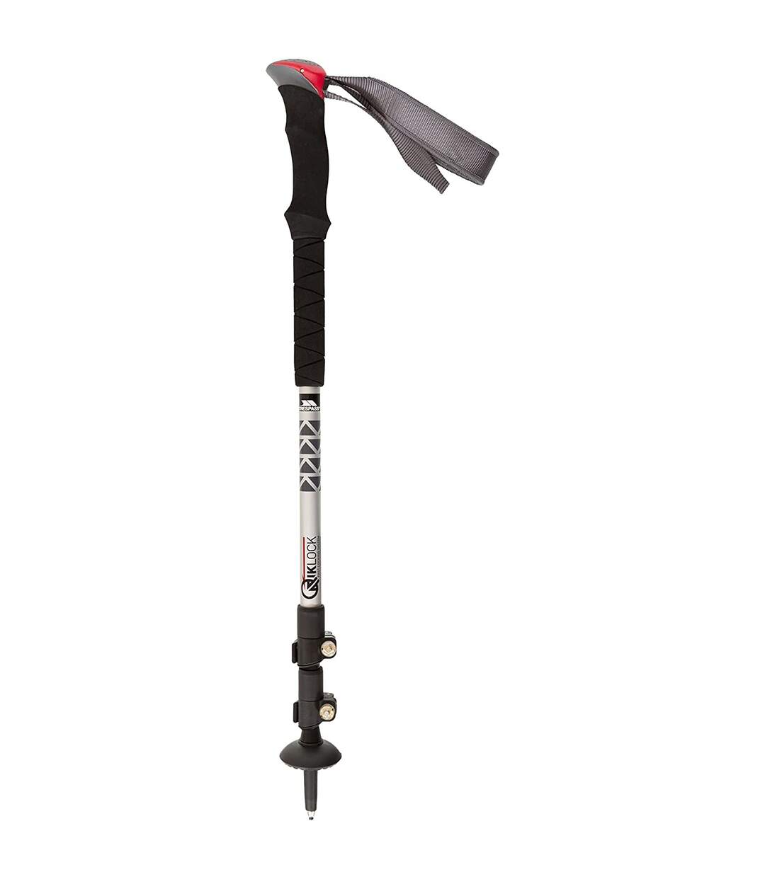 Trespass - Bâton de randonnée rétractable QIKLOCK (Argent) (Taille unique) - UTTP3488