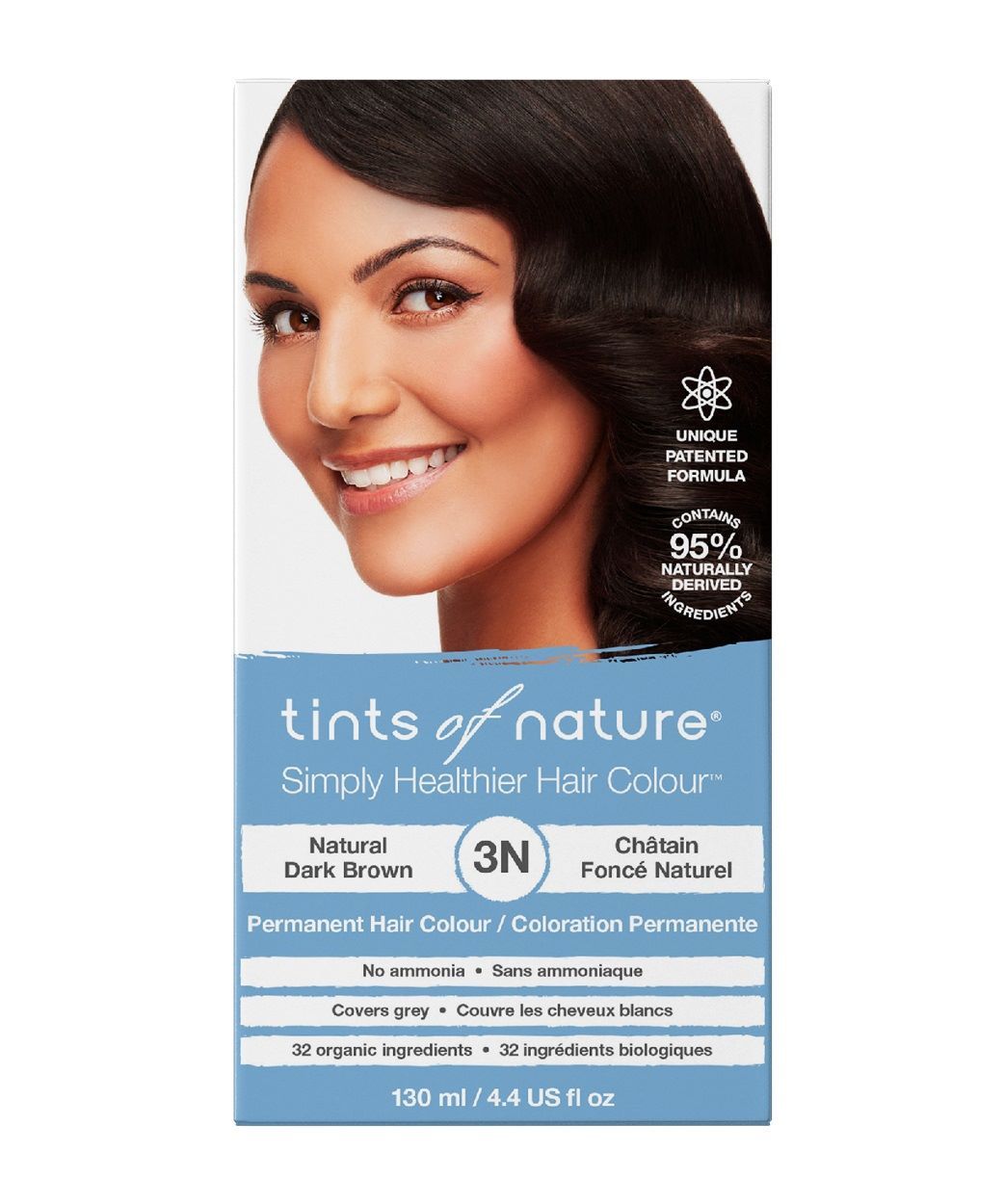 Tints of Nature Natural Dark Brown 3N