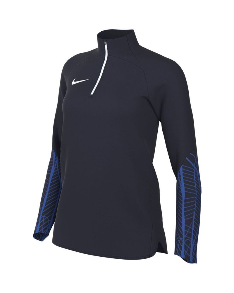 Haut d'entrainement 1/4 Zip Nike Strike 23 Bleu Marine & Bleu Royal pour femme