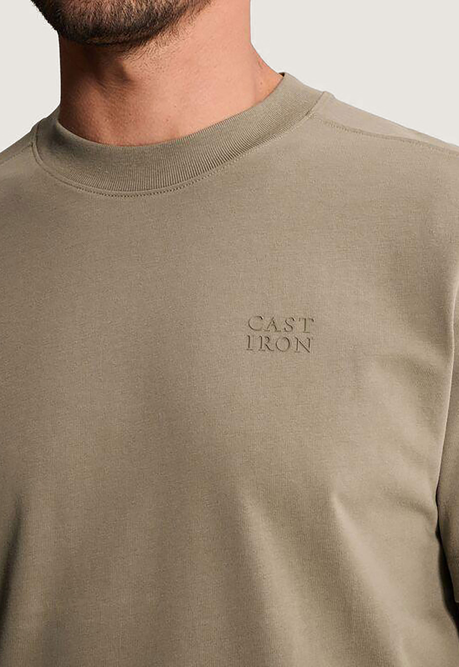Cast Iron Regular Single Jersey T-shirt