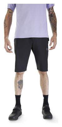 Short VTT Fox Ranger Lined Noir Homme