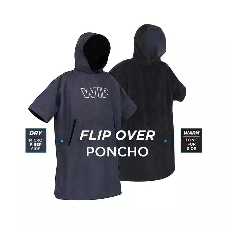 Poncho FORWARD WIP Poncho Flip Over 2.0 Black