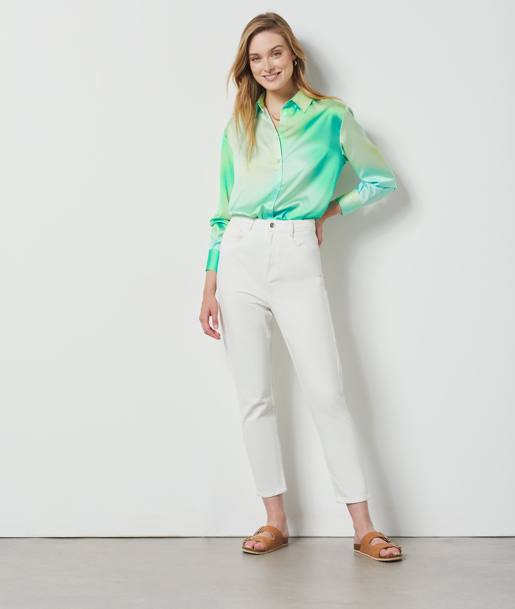 Chemise manches longues