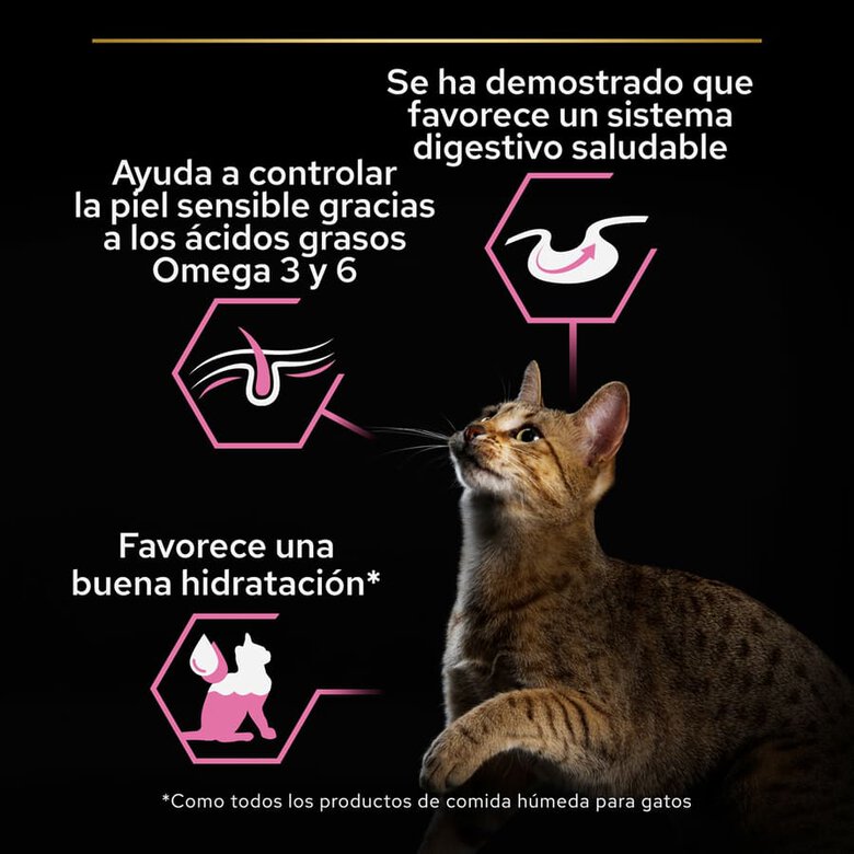 Pro Plan Delicate Digestion com Peixe do Oceano ao Molho para Gatos
