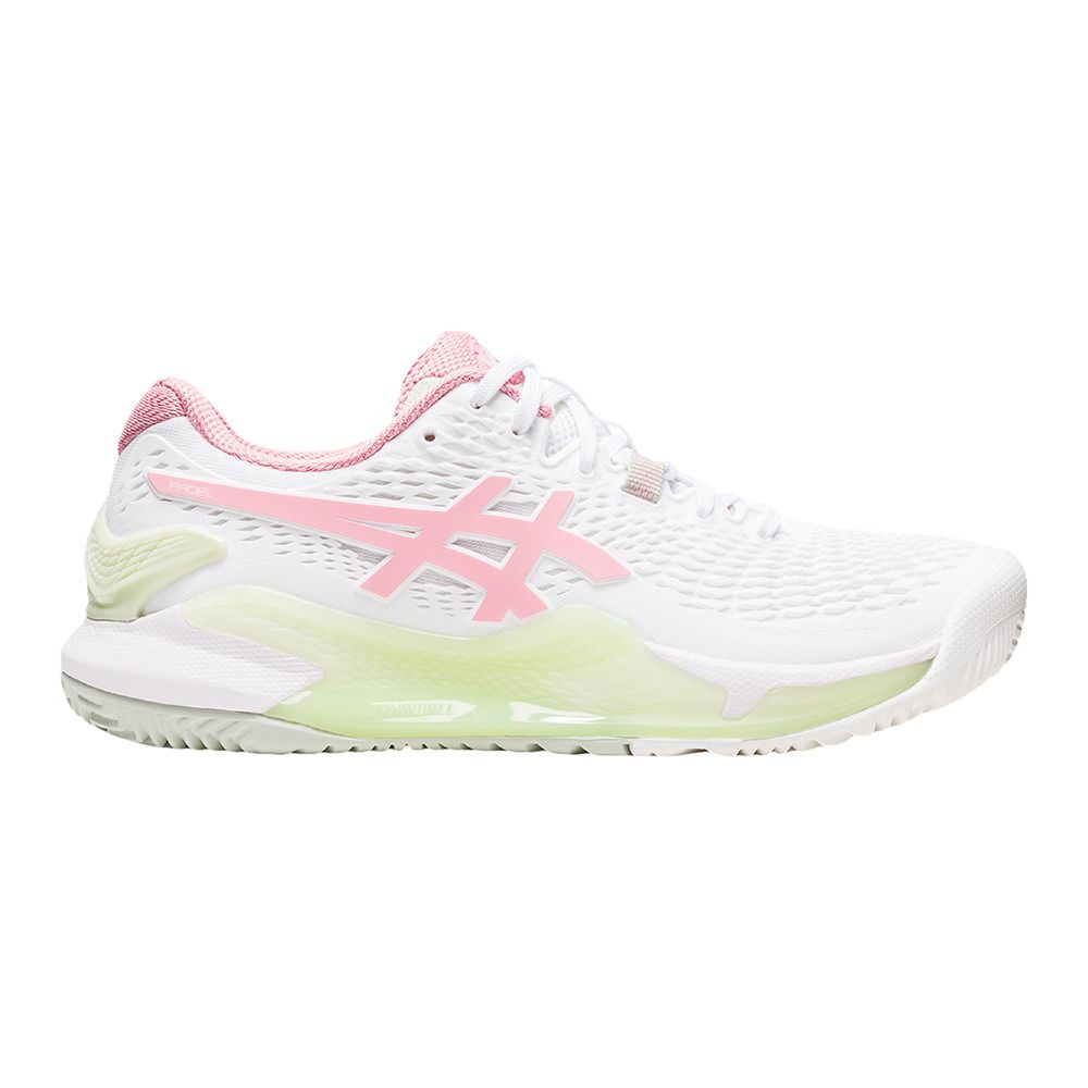 Asics GEL-RESOLUTION 9 PADEL - Chaussures padel Femme white/fruit punch