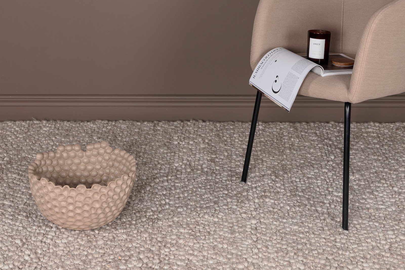 Jajru gulvteppe Ullteppe 300x200, beige