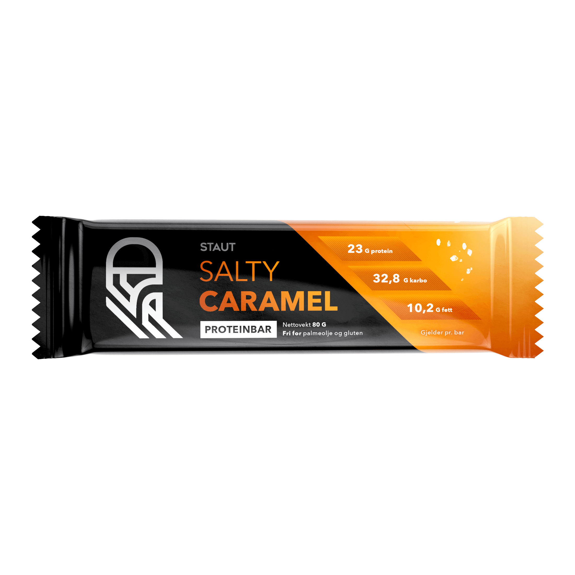 STAUT Proteinbar 80 g Salty Caramel - Proteinbarer